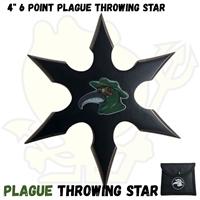 7673-6 Plague Throwing Star 6 Point