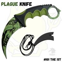SD00175GN Plague Karambit Knife