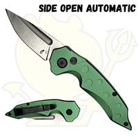SWB003Green 6.75'' Green Automatic Knife image