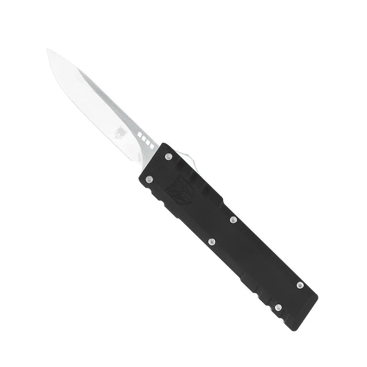 CobraTec Knives Gentlemans OTF Black CM 154 Drop NOT Serrated