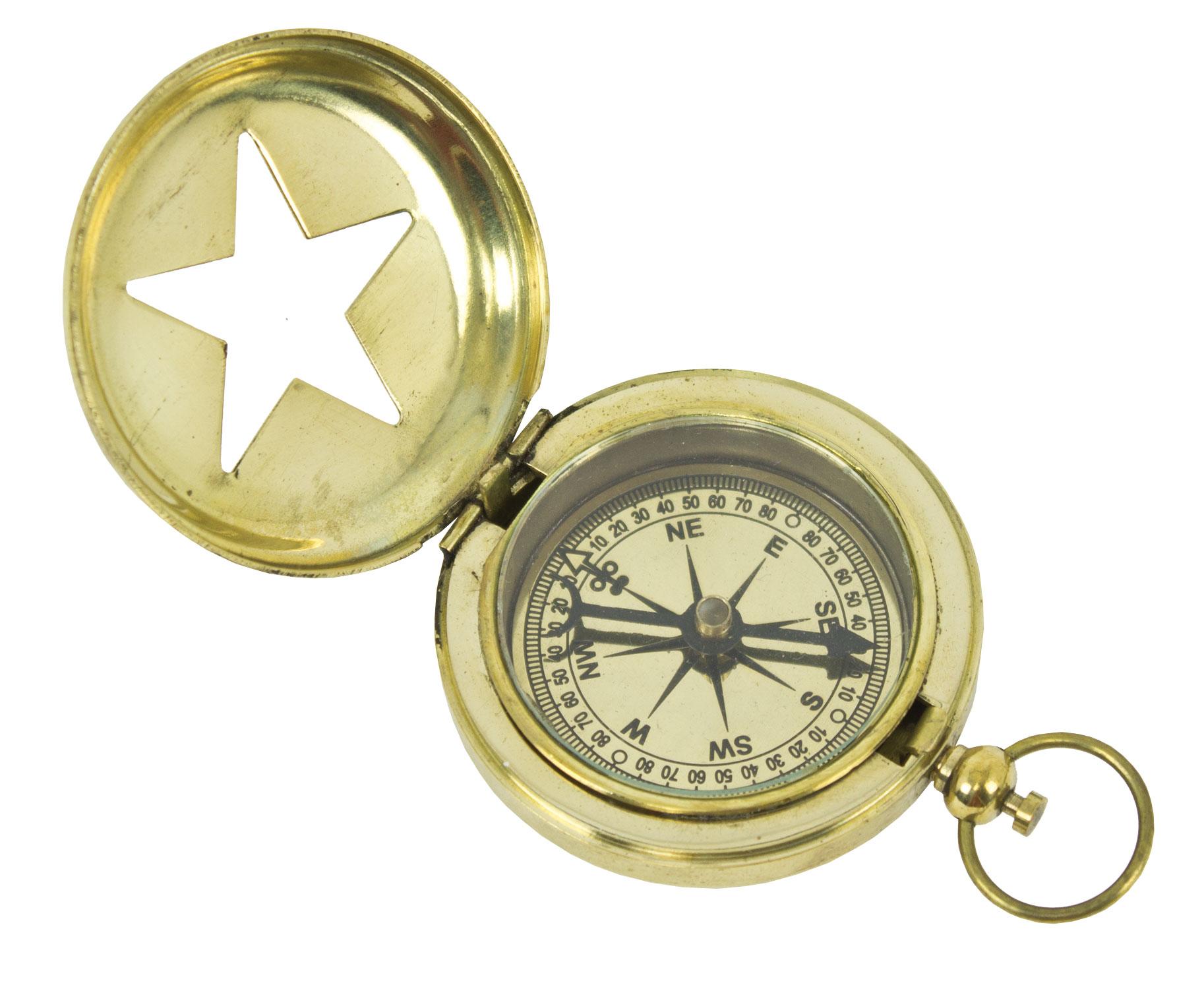 Pocket Compass - Star Top (Min. 2) image