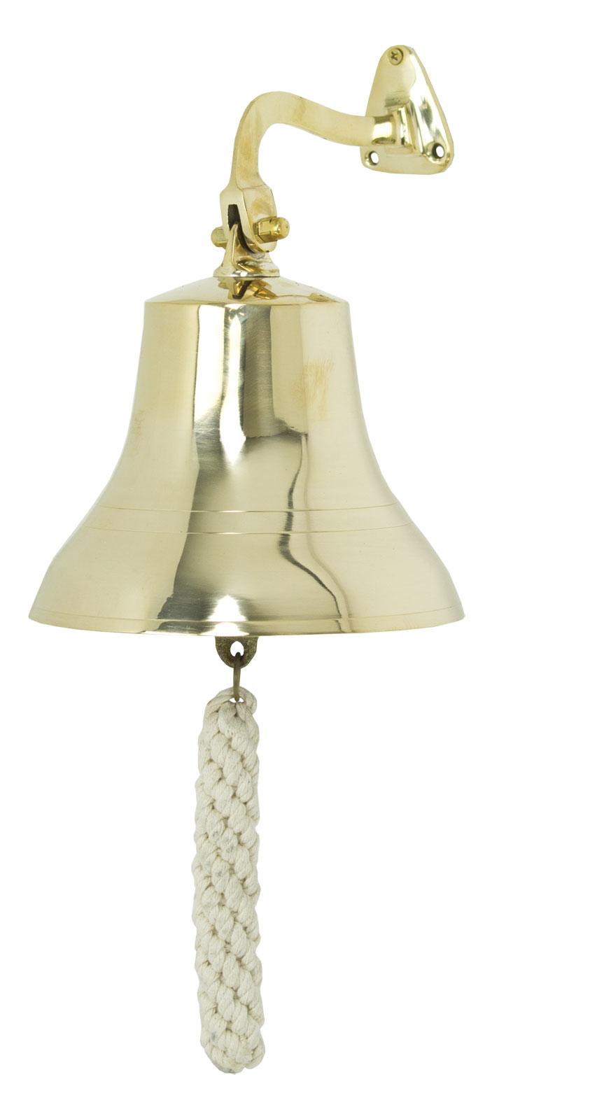 Bell w/Lanyard - Polished Solid Brass image