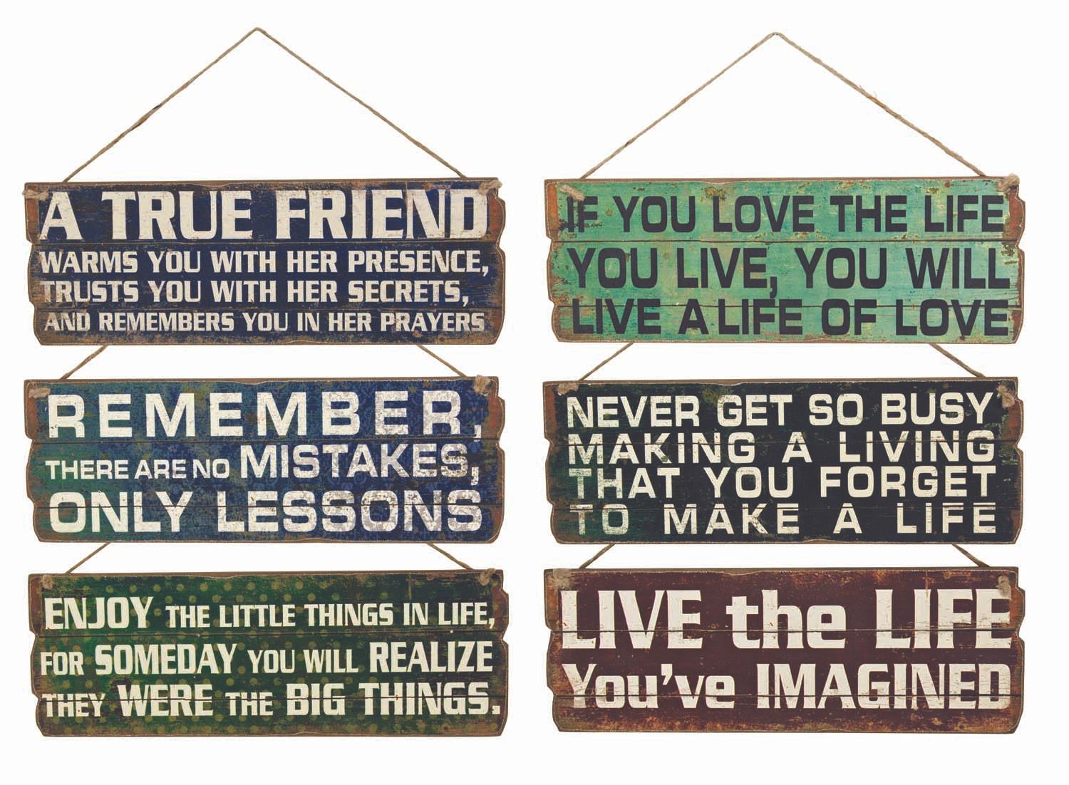 Signs - Wood (Pkg. 12) (2 Each) image