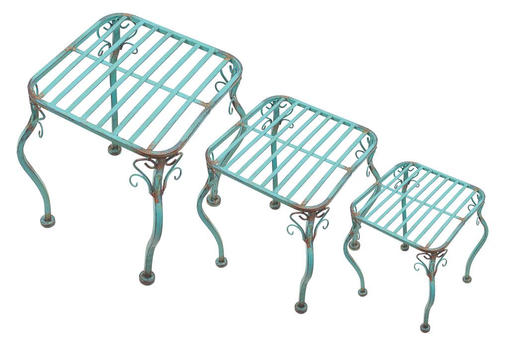 S/3 Square Plant Stands