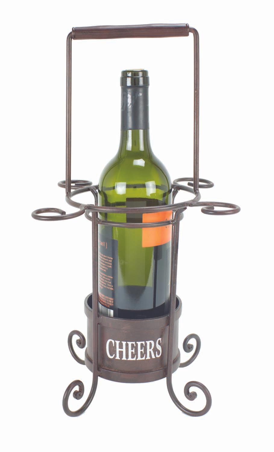 Wine Bottle Holder - Iron (Min. 2) image