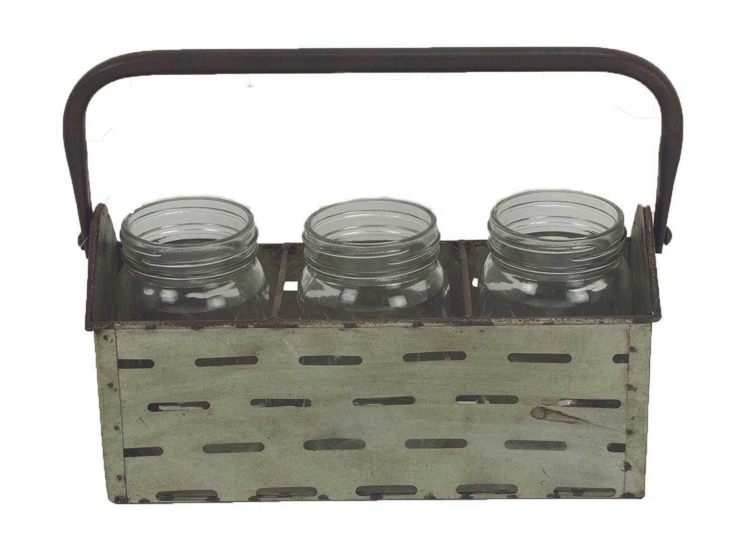 Flower Holder - 3 jars  ( Pkg. 2) image