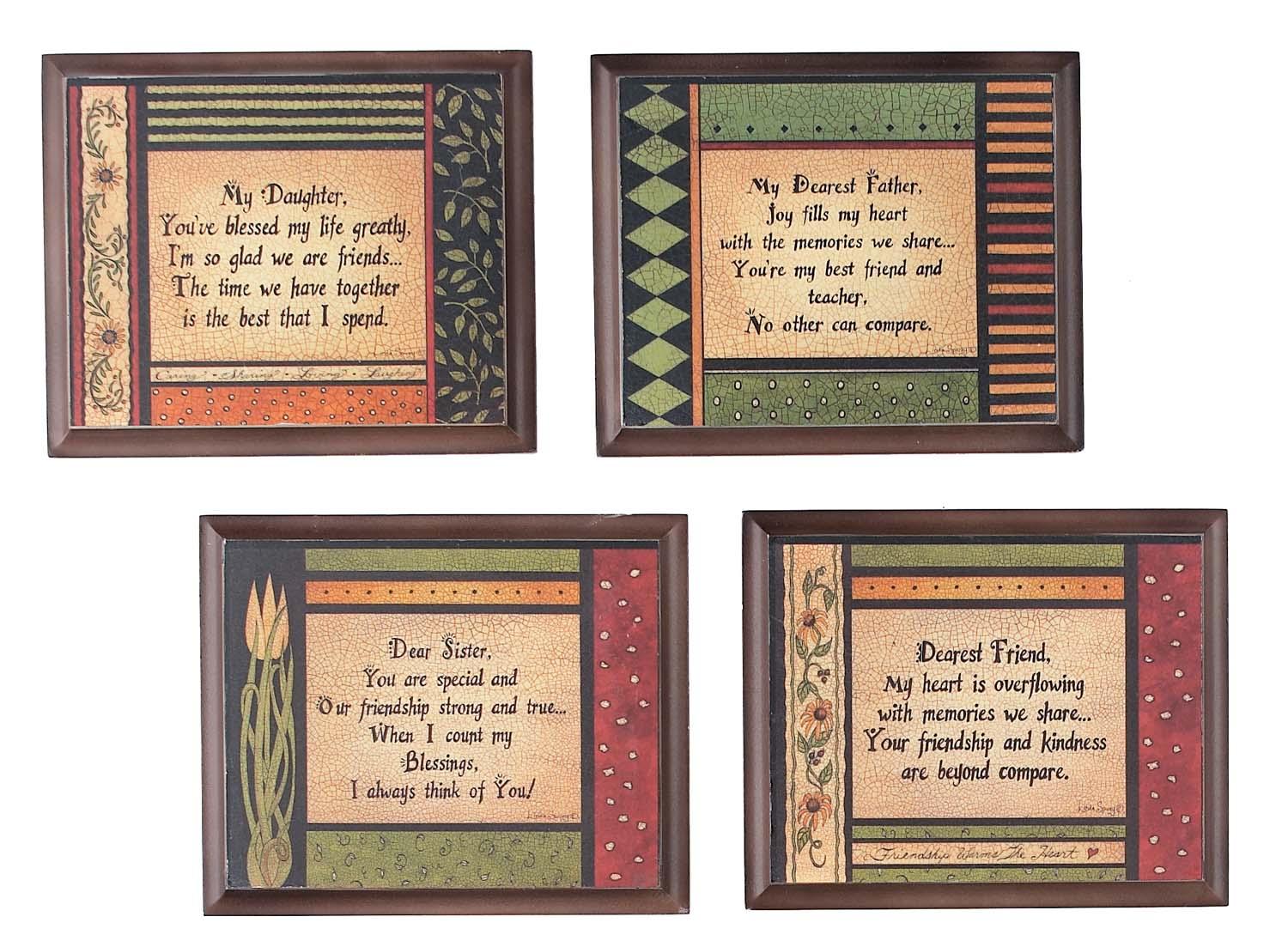 Wood Signs (Pkg. 4) (SPECIAL) image