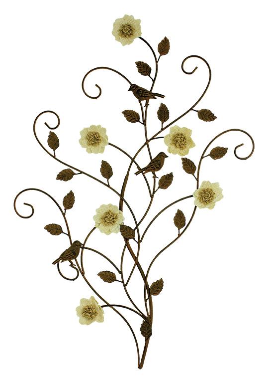 Flower Bird Decor - (Pkg. 4) image