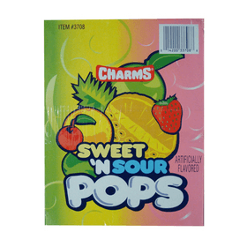 Charms Sweet'N Sour Pop 48ct image