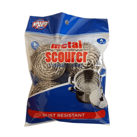 4 PC Stainless Steel Scourer image