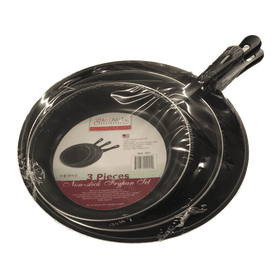 3 PC Non-Stick Fry Pan Set image