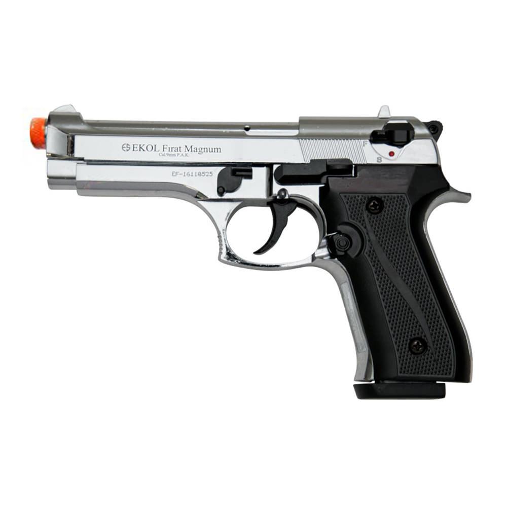 V92F Chrome Finish - Firat Magnum Front Firing Blank Gun