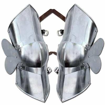 Authentic Battle Ready Steel Leg Armor Adult Size 16 Gauge