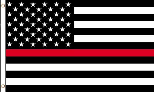 3'x5' Red Lives Matter Flag image
