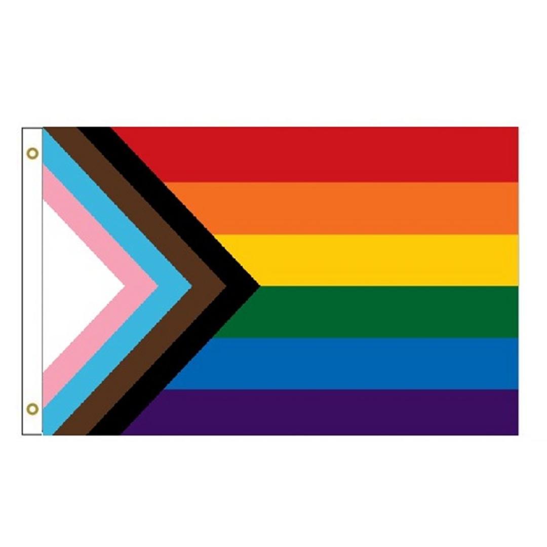 3'x5' Progress Pride Flag