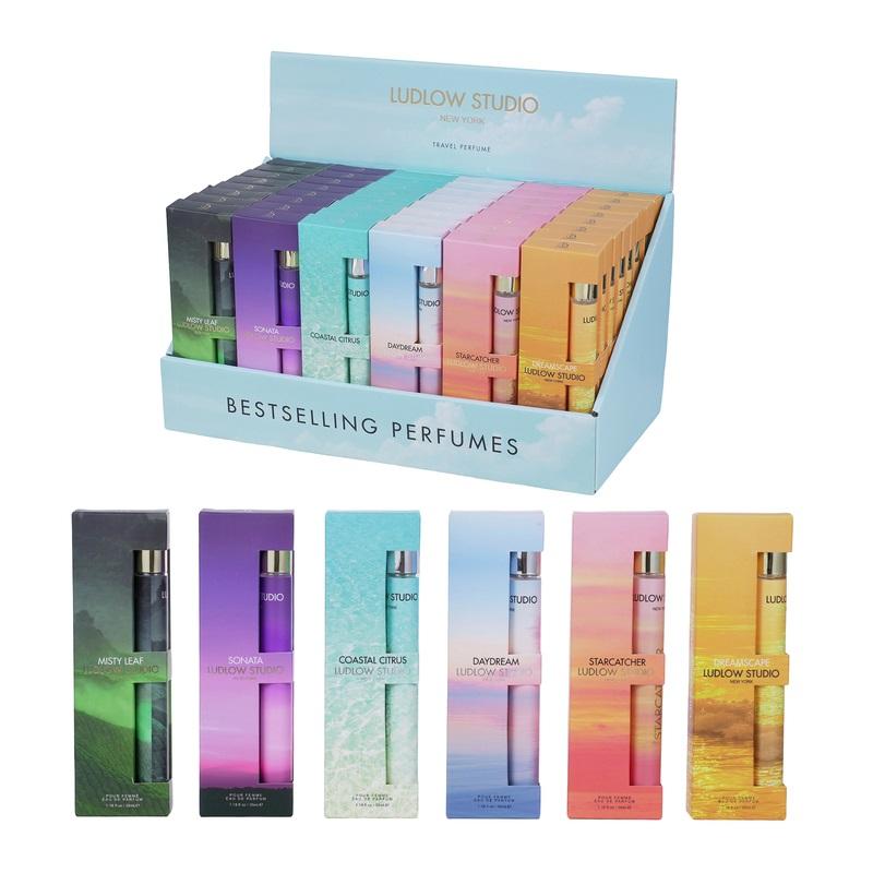 1.18oz Ladies Assorted Travel Perfume Spray [48pc Display] Ludlow image
