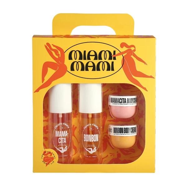 MIAMI MAMI MAMACITA/BONBON Women's 4pcs Gift Set Body Mist/Cream