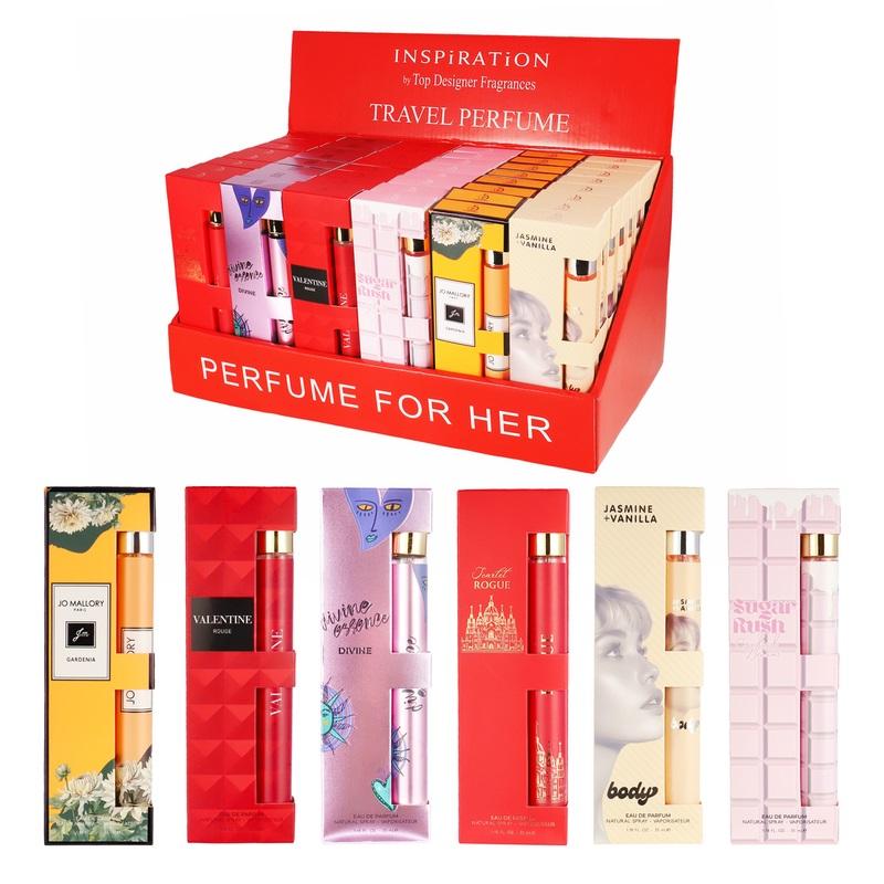 1.18oz Ladies Assorted Travel Eau de Parfum Spray [Display] 48pcs image