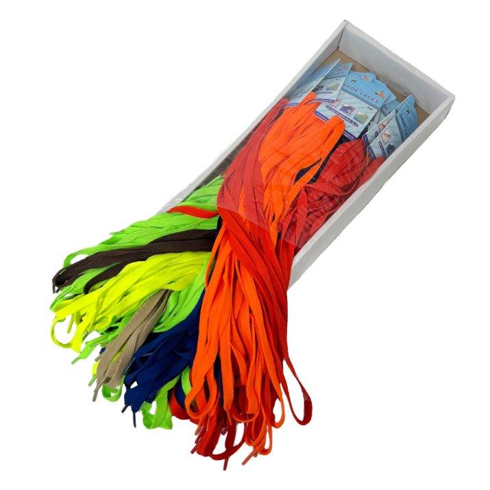 54" Flat Shoe Laces [Assorted Colors] image