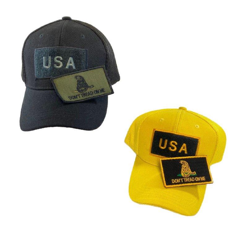 Detachable Patch Hat/DON'T TREAD ON ME [USA] Soft Mesh Back image