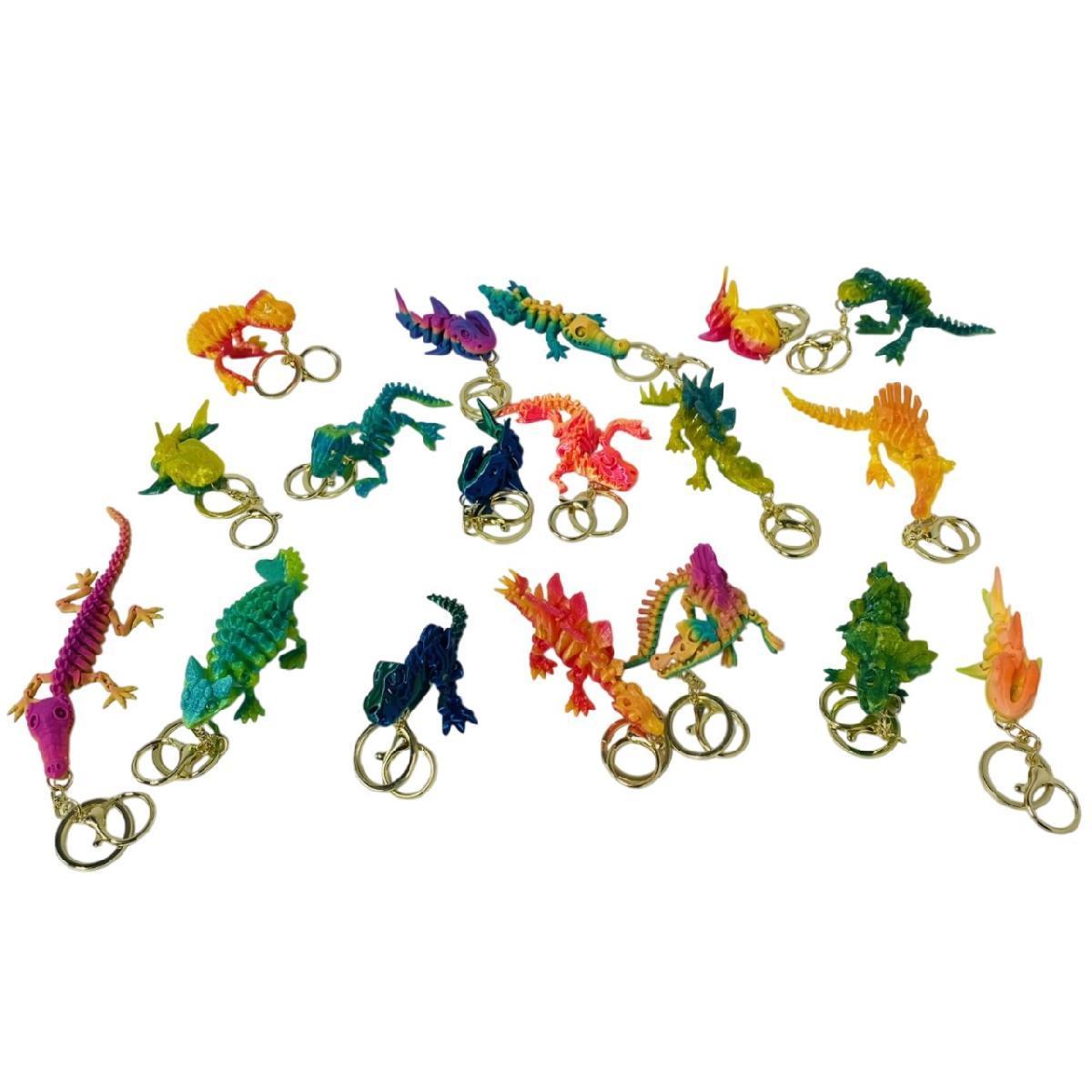 3D Printed Model [Dino Skeleton Keychain] 25pc Box image