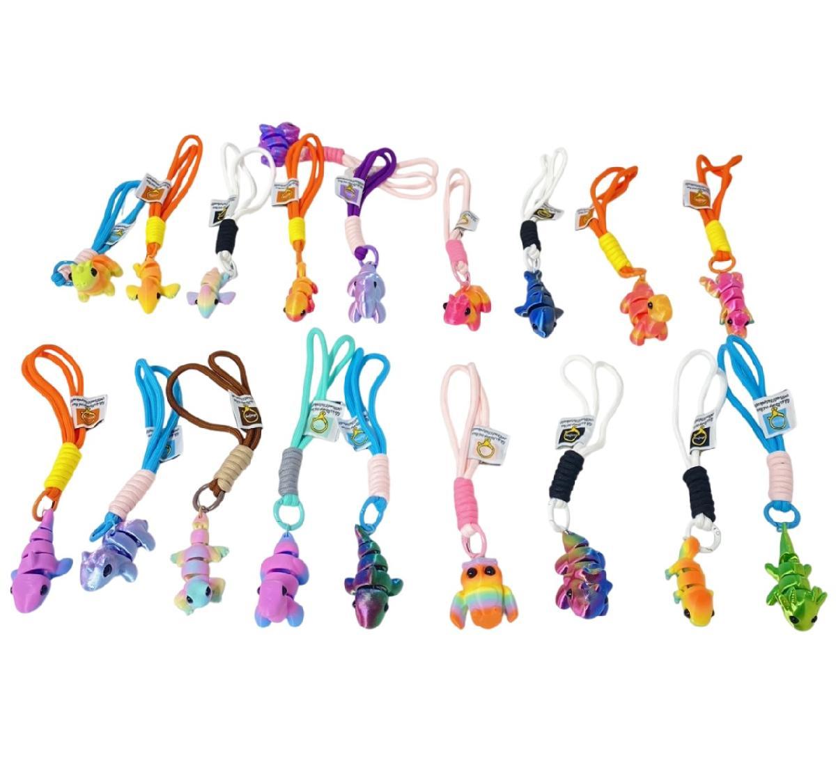 3D Printed Model [Assorted Animal Wrist Strap] 20pc Box image