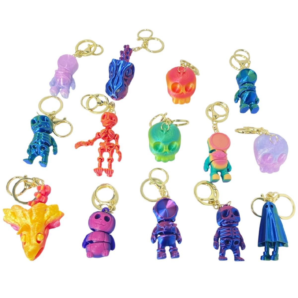 3D Printed Model [Assorted Models Keychain] 20pc Box image