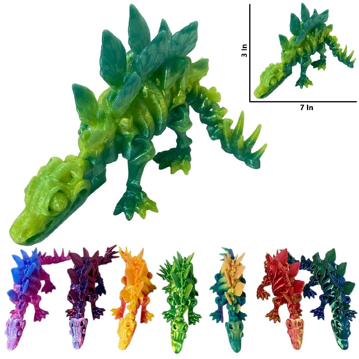 3D Printed Model [Stegosaurus] image