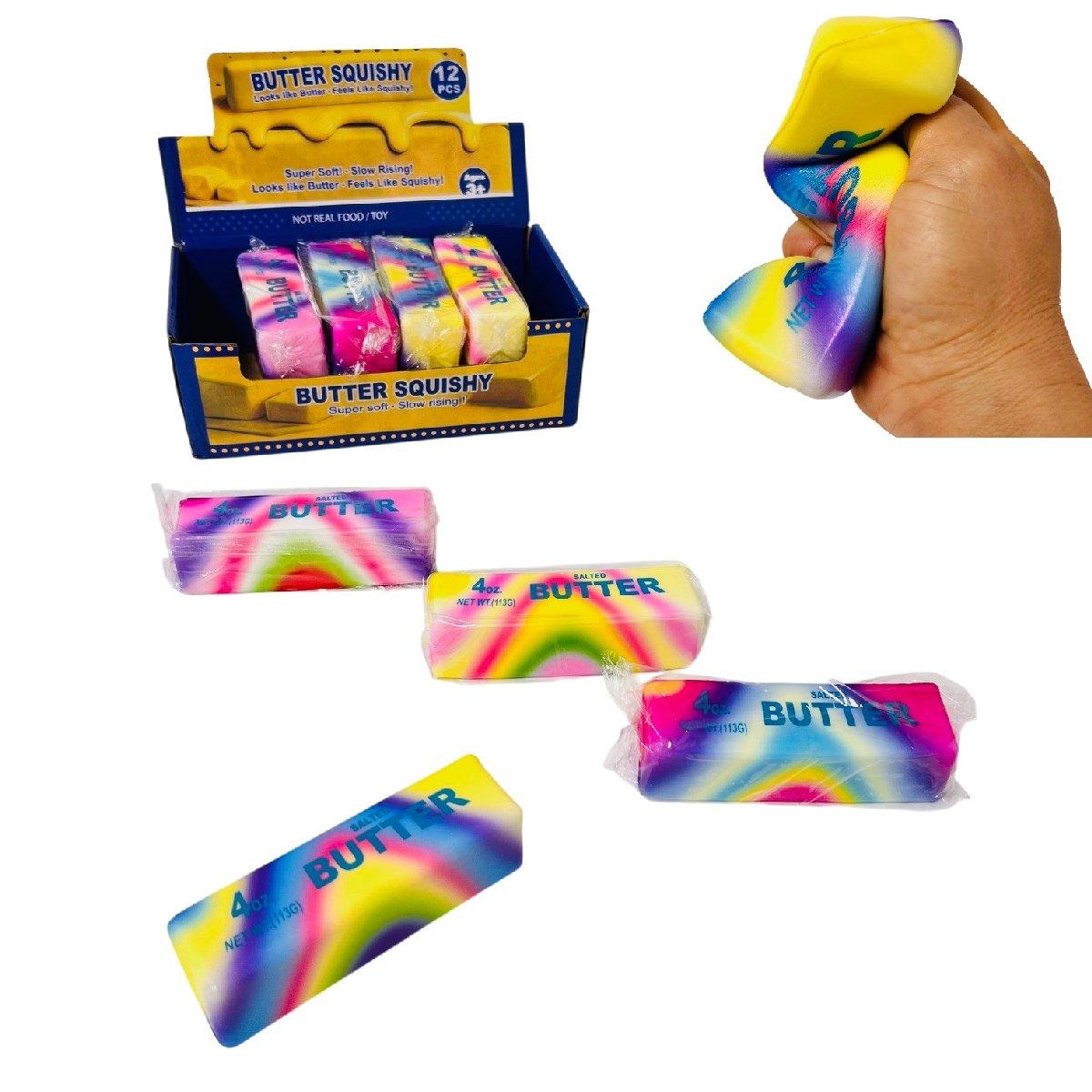 Slow Rising Squishy Butter 5"X1.5" [Light Tie-Dye] image