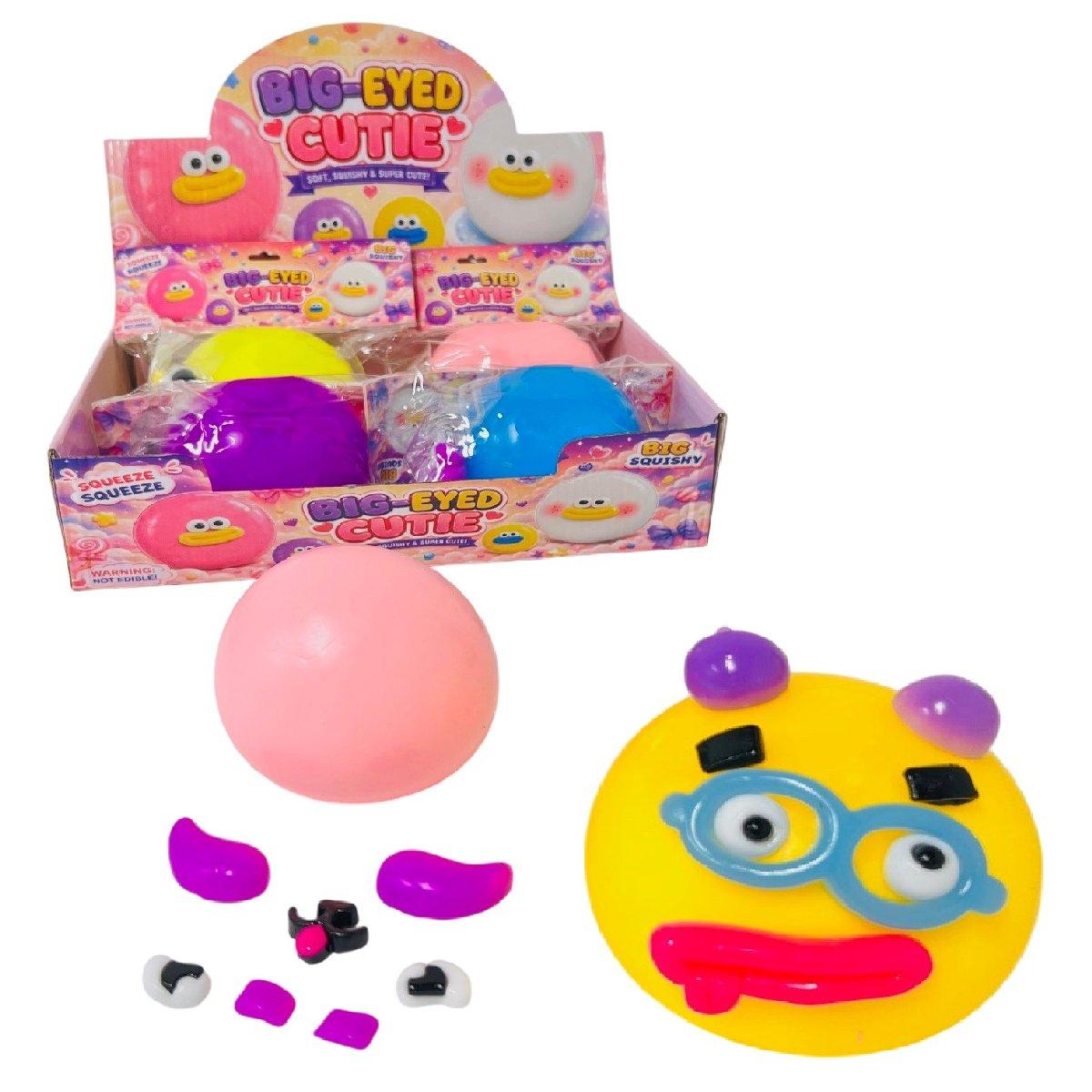 4" Flour-Filled DIY Big-Eyed Cutie Squishy