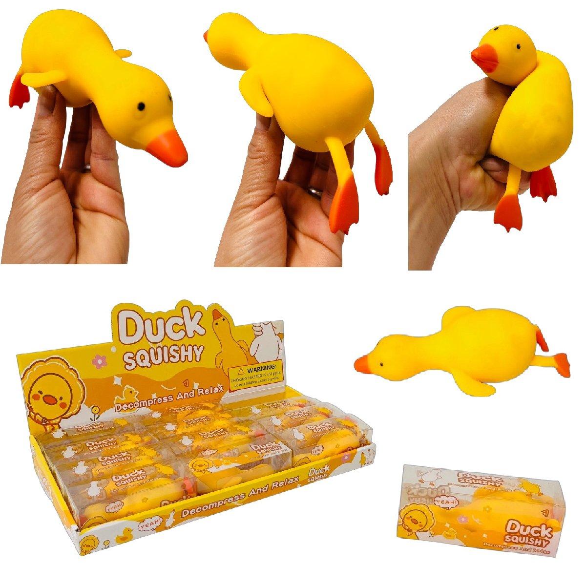 6.5'' Crunchy Duck Squishy Toy image