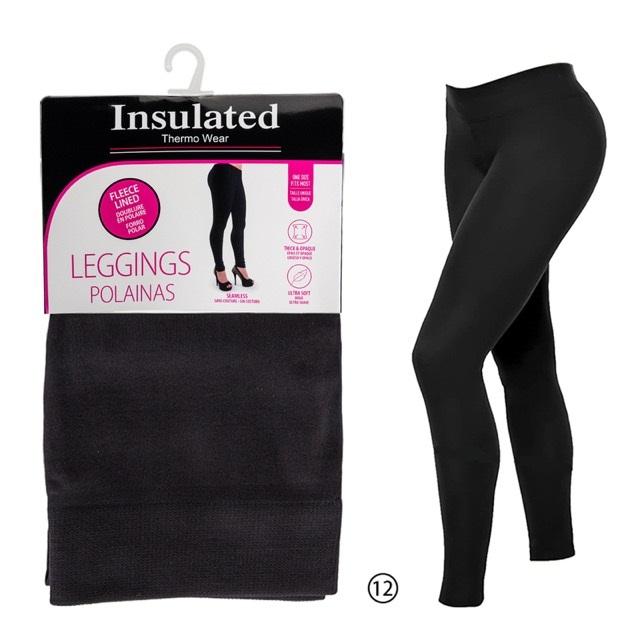 Winter Fleece Leggings [Black Only] image