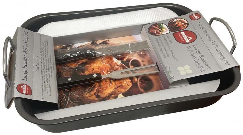 6 Wholesale 6 Large Roaster With Carving Set image