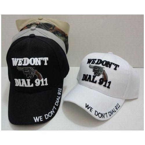 72 Wholesale We Don't Dial 911 Hat image