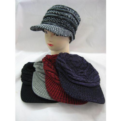 60 Wholesale Ladies Croche Like Winter Hat image