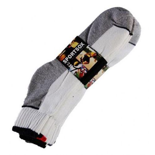 60 Wholesale Mens 3 Pack Tube Sock Size 10-13 image