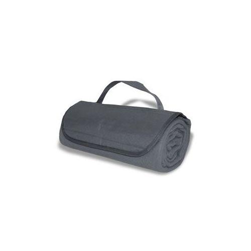 36 Wholesale RolL-Up Blankets Grey Color image