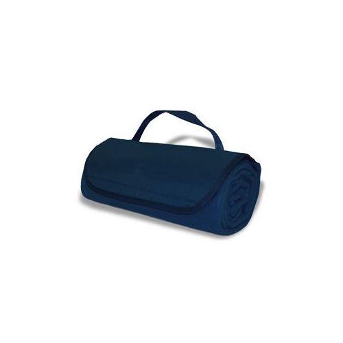 36 Wholesale RolL-Up Blankets Navy Color image