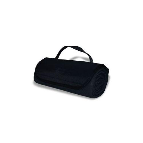 36 Wholesale RolL-Up Blankets Black Color image