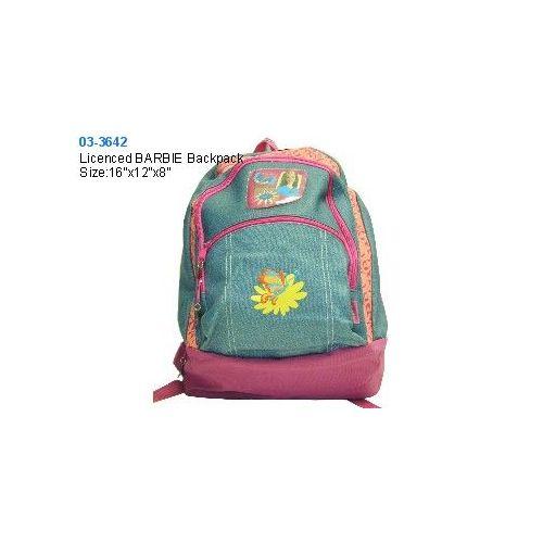 12 Wholesale Licenced Barbie Backpack image