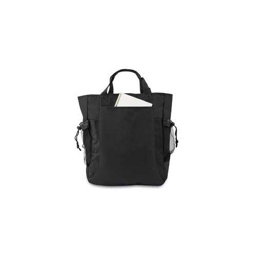 48 Wholesale Backpack Tote - Black image
