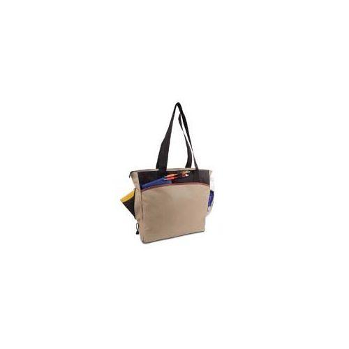 24 Wholesale St. Louis Tote Bag - Light Tan And Black image