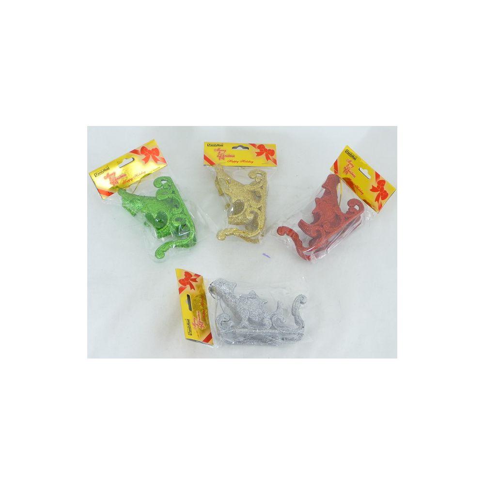 144 Wholesale Xmas Sleigh Ornament image