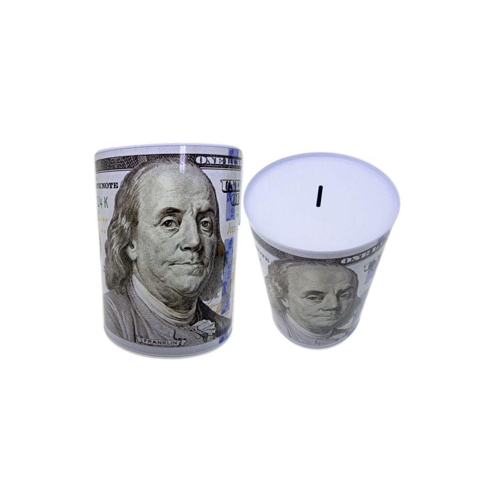 24 Wholesale New Us 100 Dollar Tin Saving Bank image