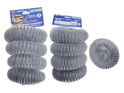 96 Wholesale 4 Pieces Scourers image