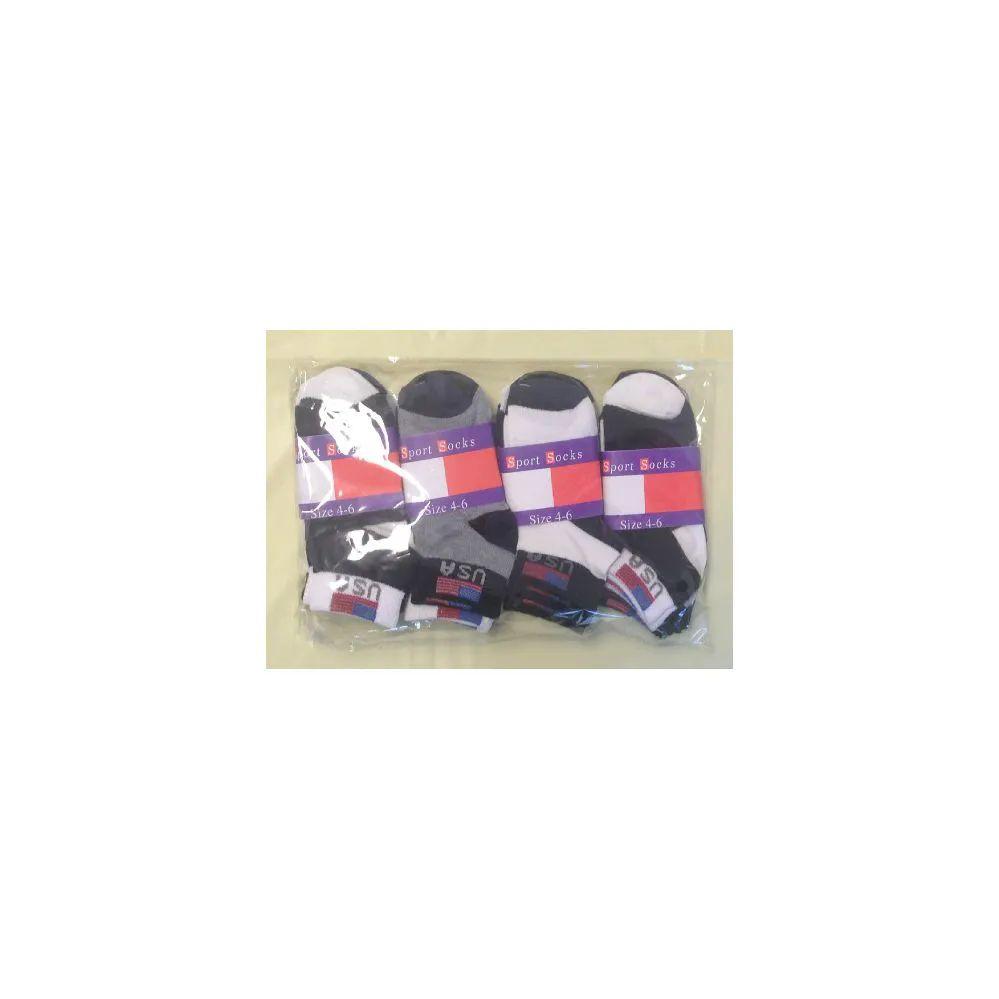 360 Wholesale Children's Ankle Socks Size:4-6 image