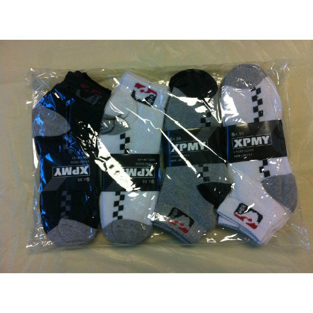 144 Wholesale 144 Wholesale Men Ankle Socks Size 10-13 - Wholesale Sock Deals image