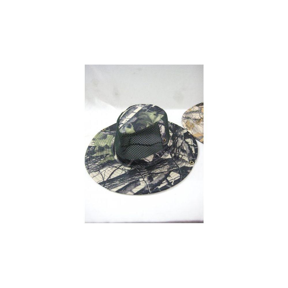 48 Wholesale 48 Wholesale Men's Camo Summer Hat - Wholesale Sock Deals image