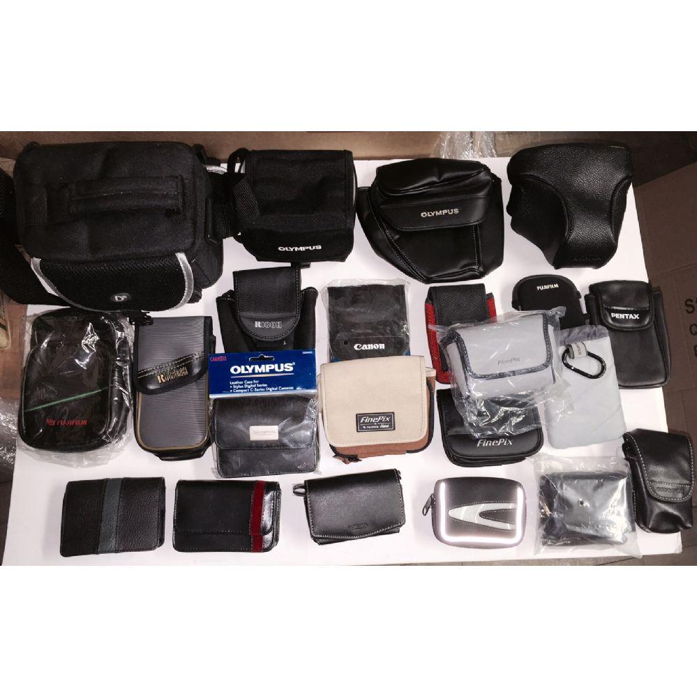 144 Wholesale Assorted Camera Cases Super Closeout Will Fit Most Point And Shoot Digital Cameras image