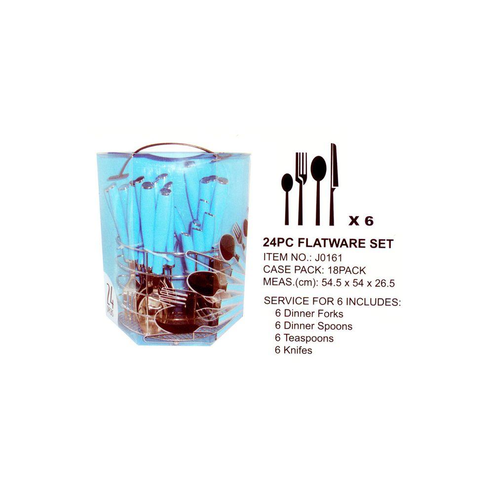 12 Wholesale 24 Piece Flatware Set image